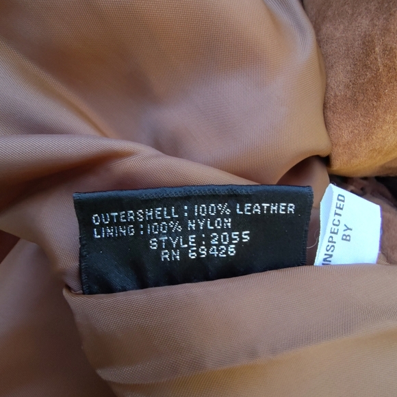 Vintage Leather Fringe Western Jacket - Picture 6 of 10